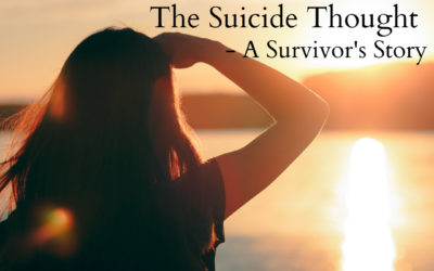 The Suicide Thought – A Survivor’s Story by Kathryn Bonney