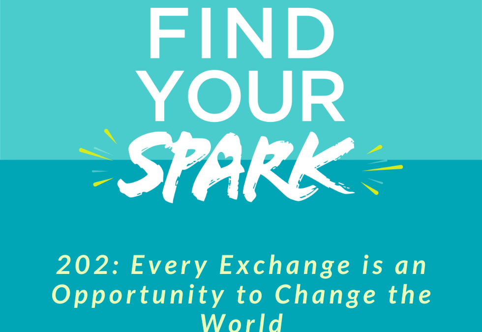 202: Every Exchange is an Opportunity to Change the World